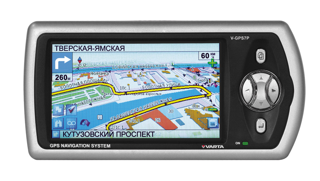 Портативный GPS-навигатор Varta V-GPS7P